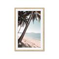 Picture of Beach Palms  _GroupedProduct_Rectangle_Portrait_Photography _GroupedProduct_Rectangle_Portrait_Framed_Matted_