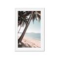 Picture of Beach Palms  _GroupedProduct_Rectangle_Portrait_Photography _GroupedProduct_Rectangle_Portrait_Framed_Matted_