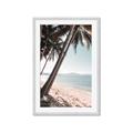 Picture of Beach Palms  _GroupedProduct_Rectangle_Portrait_Photography _GroupedProduct_Rectangle_Portrait_Framed_Matted_