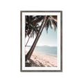 Picture of Beach Palms  _GroupedProduct_Rectangle_Portrait_Photography _GroupedProduct_Rectangle_Portrait_Framed_Matted_