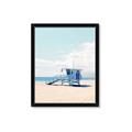 Picture of Blue Beach Day  _GroupedProduct_Rectangle_Portrait_Photography _GroupedProduct_Rectangle_Portrait_Framed_Matted_