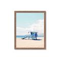 Picture of Blue Beach Day  _GroupedProduct_Rectangle_Portrait_Photography _GroupedProduct_Rectangle_Portrait_Framed_Matted_
