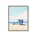 Picture of Blue Beach Day  _GroupedProduct_Rectangle_Portrait_Photography _GroupedProduct_Rectangle_Portrait_Framed_Matted_