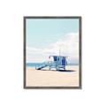 Picture of Blue Beach Day  _GroupedProduct_Rectangle_Portrait_Photography _GroupedProduct_Rectangle_Portrait_Framed_Matted_