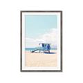 Picture of Blue Beach Day  _GroupedProduct_Rectangle_Portrait_Photography _GroupedProduct_Rectangle_Portrait_Framed_Matted_
