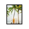 Picture of Boards on the Beach _GroupedProduct_Rectangle_Portrait_Photography _GroupedProduct_Rectangle_Portrait_Framed_Matted_