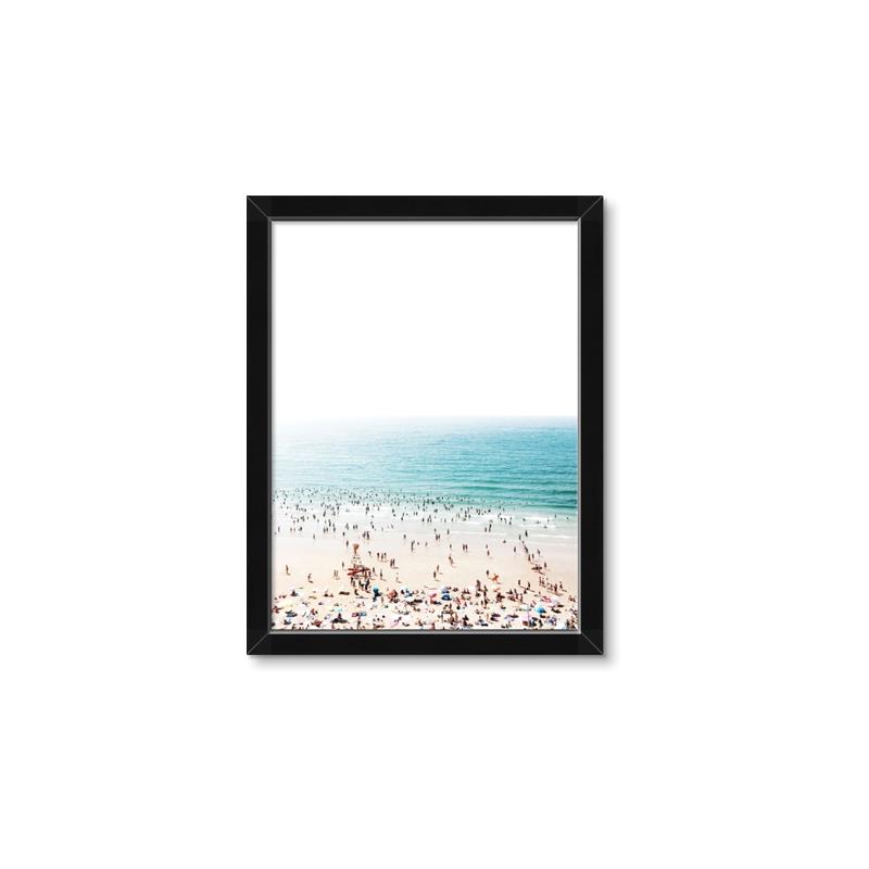 Picture of Busy Beach I _GroupedProduct_Rectangle_Portrait_Photography _GroupedProduct_Rectangle_Portrait_Framed_Matted_