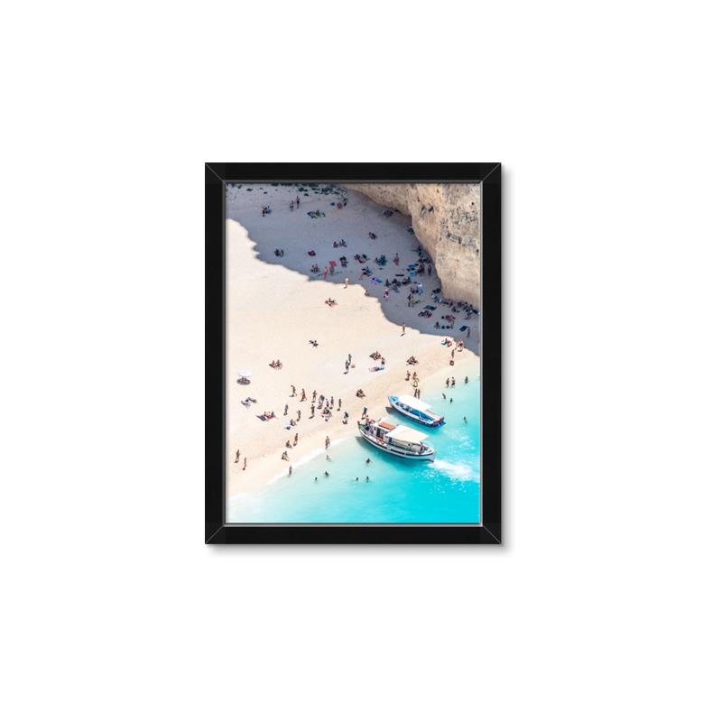 Picture of Busy Beach II _GroupedProduct_Rectangle_Portrait_Photography _GroupedProduct_Rectangle_Portrait_Framed_Matted_