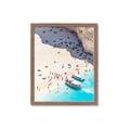 Picture of Busy Beach II _GroupedProduct_Rectangle_Portrait_Photography _GroupedProduct_Rectangle_Portrait_Framed_Matted_
