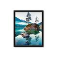 Picture of Crystal Clear Waters  _GroupedProduct_Rectangle_Portrait_Photography _GroupedProduct_Rectangle_Portrait_Framed_Matted_