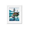 Picture of Crystal Clear Waters  _GroupedProduct_Rectangle_Portrait_Photography _GroupedProduct_Rectangle_Portrait_Framed_Matted_