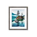 Picture of Crystal Clear Waters  _GroupedProduct_Rectangle_Portrait_Photography _GroupedProduct_Rectangle_Portrait_Framed_Matted_