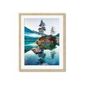 Picture of Crystal Clear Waters  _GroupedProduct_Rectangle_Portrait_Photography _GroupedProduct_Rectangle_Portrait_Framed_Matted_