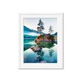 Picture of Crystal Clear Waters  _GroupedProduct_Rectangle_Portrait_Photography _GroupedProduct_Rectangle_Portrait_Framed_Matted_