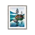 Picture of Crystal Clear Waters  _GroupedProduct_Rectangle_Portrait_Photography _GroupedProduct_Rectangle_Portrait_Framed_Matted_