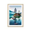 Picture of Crystal Clear Waters  _GroupedProduct_Rectangle_Portrait_Photography _GroupedProduct_Rectangle_Portrait_Framed_Matted_