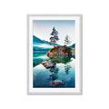 Picture of Crystal Clear Waters  _GroupedProduct_Rectangle_Portrait_Photography _GroupedProduct_Rectangle_Portrait_Framed_Matted_
