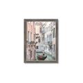 Picture of Gondalas in Venice  _GroupedProduct_Rectangle_Portrait_Photography _GroupedProduct_Rectangle_Portrait_Framed_Matted_