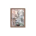 Picture of Gondalas in Venice  _GroupedProduct_Rectangle_Portrait_Photography _GroupedProduct_Rectangle_Portrait_Framed_Matted_