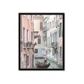 Picture of Gondalas in Venice  _GroupedProduct_Rectangle_Portrait_Photography _GroupedProduct_Rectangle_Portrait_Framed_Matted_