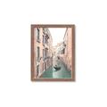 Picture of Gondalas in Venice II  _GroupedProduct_Rectangle_Portrait_Framed_Matted_