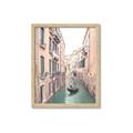 Picture of Gondalas in Venice II  _GroupedProduct_Rectangle_Portrait_Framed_Matted_