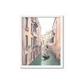 Picture of Gondalas in Venice II  _GroupedProduct_Rectangle_Portrait_Framed_Matted_