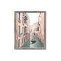 Picture of Gondalas in Venice II  _GroupedProduct_Rectangle_Portrait_Framed_Matted_