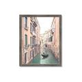 Picture of Gondalas in Venice II  _GroupedProduct_Rectangle_Portrait_Framed_Matted_