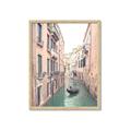 Picture of Gondalas in Venice II  _GroupedProduct_Rectangle_Portrait_Framed_Matted_