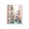 Picture of Gondalas in Venice II  _GroupedProduct_Rectangle_Portrait_Framed_Matted_