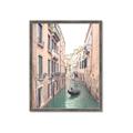 Picture of Gondalas in Venice II  _GroupedProduct_Rectangle_Portrait_Framed_Matted_