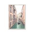 Picture of Gondalas in Venice II  _GroupedProduct_Rectangle_Portrait_Framed_Matted_