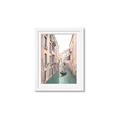 Picture of Gondalas in Venice II  _GroupedProduct_Rectangle_Portrait_Framed_Matted_