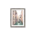 Picture of Gondalas in Venice II  _GroupedProduct_Rectangle_Portrait_Framed_Matted_