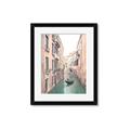 Picture of Gondalas in Venice II  _GroupedProduct_Rectangle_Portrait_Framed_Matted_