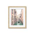 Picture of Gondalas in Venice II  _GroupedProduct_Rectangle_Portrait_Framed_Matted_