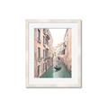 Picture of Gondalas in Venice II  _GroupedProduct_Rectangle_Portrait_Framed_Matted_