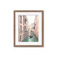 Picture of Gondalas in Venice II  _GroupedProduct_Rectangle_Portrait_Framed_Matted_