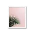 Picture of Leaves on Pink _GroupedProduct_Rectangle_Portrait_Photography _GroupedProduct_Rectangle_Portrait_Framed_Matted_