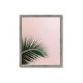 Picture of Leaves on Pink _GroupedProduct_Rectangle_Portrait_Photography _GroupedProduct_Rectangle_Portrait_Framed_Matted_