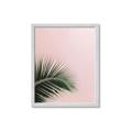 Picture of Leaves on Pink _GroupedProduct_Rectangle_Portrait_Photography _GroupedProduct_Rectangle_Portrait_Framed_Matted_