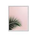 Picture of Leaves on Pink _GroupedProduct_Rectangle_Portrait_Photography _GroupedProduct_Rectangle_Portrait_Framed_Matted_