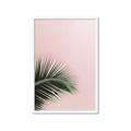 Picture of Leaves on Pink _GroupedProduct_Rectangle_Portrait_Photography _GroupedProduct_Rectangle_Portrait_Framed_Matted_