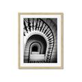 Picture of Spiral Staircase  _GroupedProduct_Rectangle_Portrait_Photography _GroupedProduct_Rectangle_Portrait_Framed_Matted_