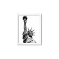 Picture of Statue of Liberty _GroupedProduct_Rectangle_Portrait_Photography _GroupedProduct_Rectangle_Portrait_Framed_Matted_