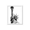 Picture of Statue of Liberty _GroupedProduct_Rectangle_Portrait_Photography _GroupedProduct_Rectangle_Portrait_Framed_Matted_