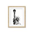 Picture of Statue of Liberty _GroupedProduct_Rectangle_Portrait_Photography _GroupedProduct_Rectangle_Portrait_Framed_Matted_
