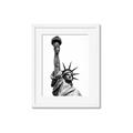 Picture of Statue of Liberty _GroupedProduct_Rectangle_Portrait_Photography _GroupedProduct_Rectangle_Portrait_Framed_Matted_