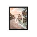 Picture of Sunset Beach II _GroupedProduct_Rectangle_Portrait_Photography _GroupedProduct_Rectangle_Portrait_Framed_Matted_